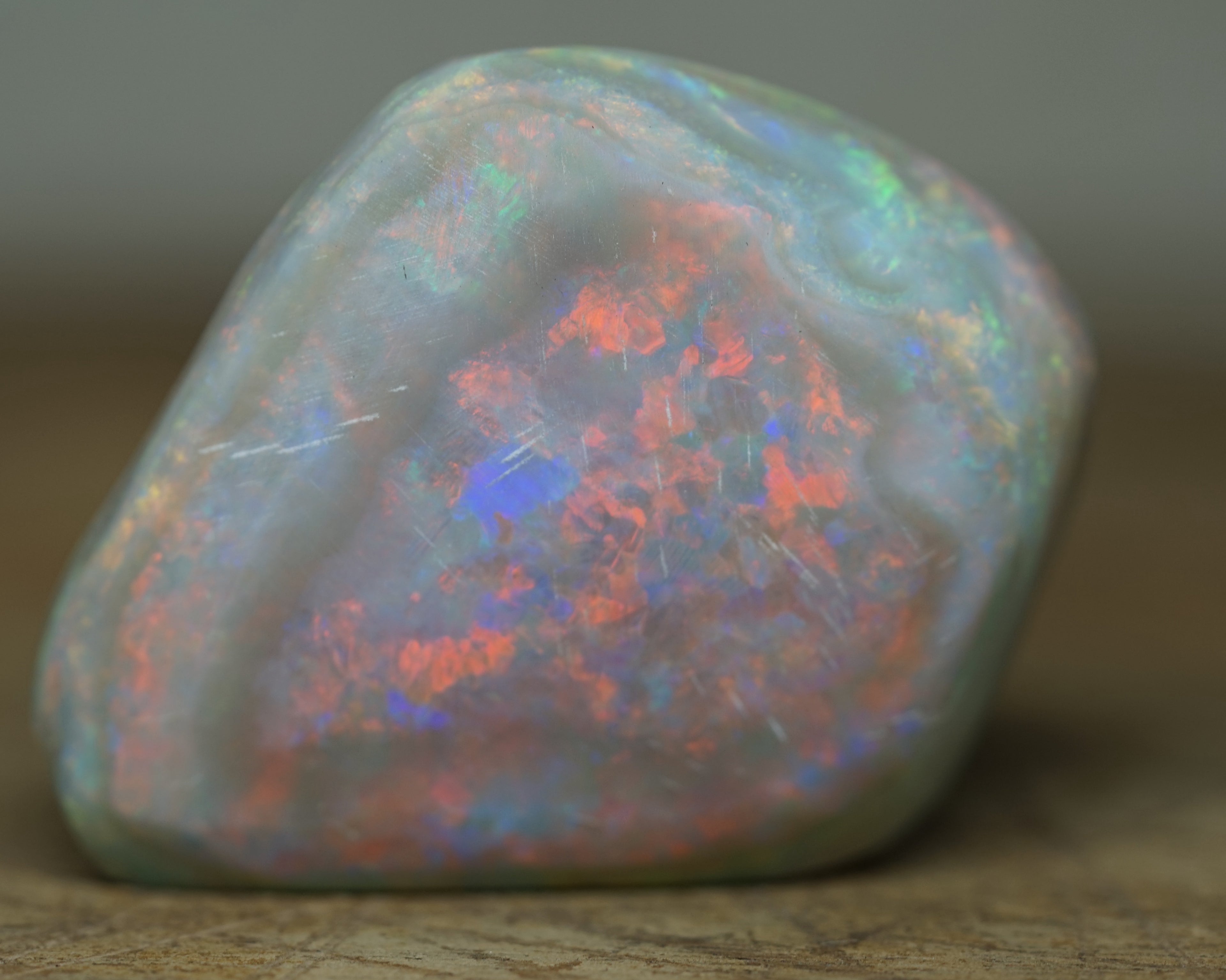 Collector Rough Mintabie Seam Opal - 155 Carats. 0011