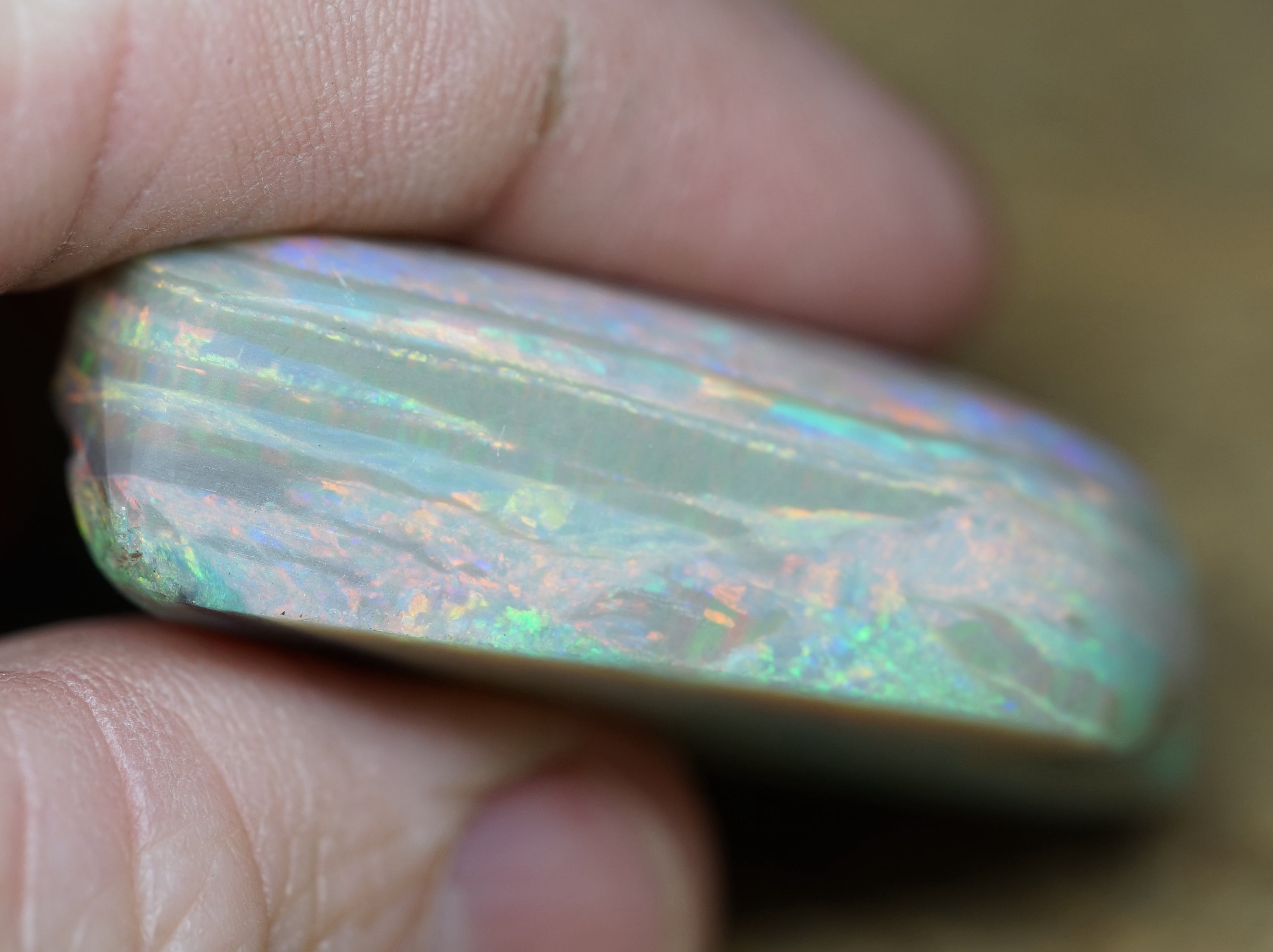 Collector Rough Mintabie Seam Opal - 155 Carats. 0011