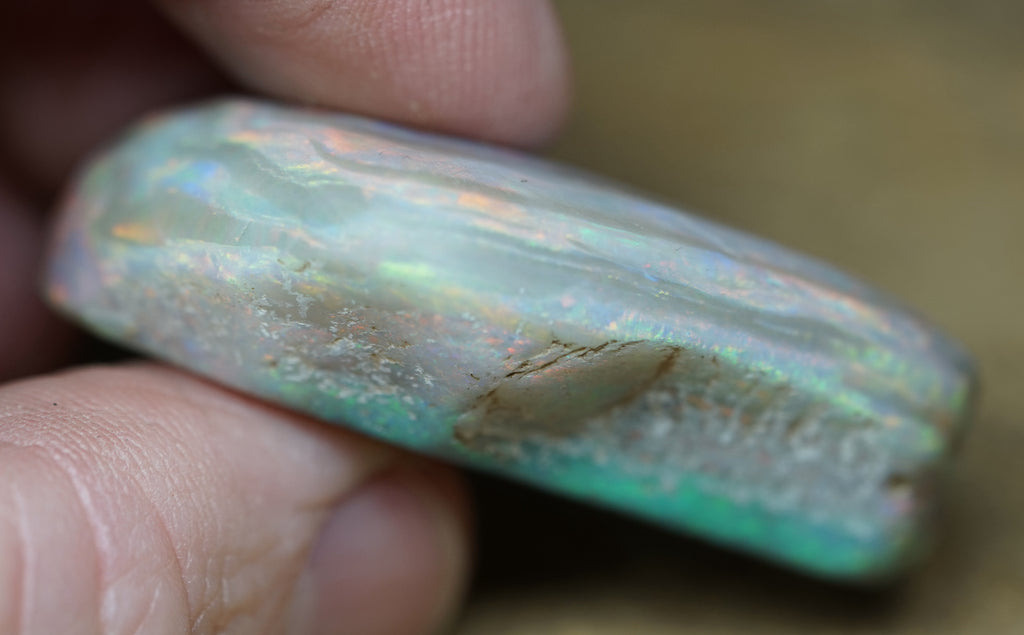 Collector Rough Mintabie Seam Opal - 155 Carats. 0011