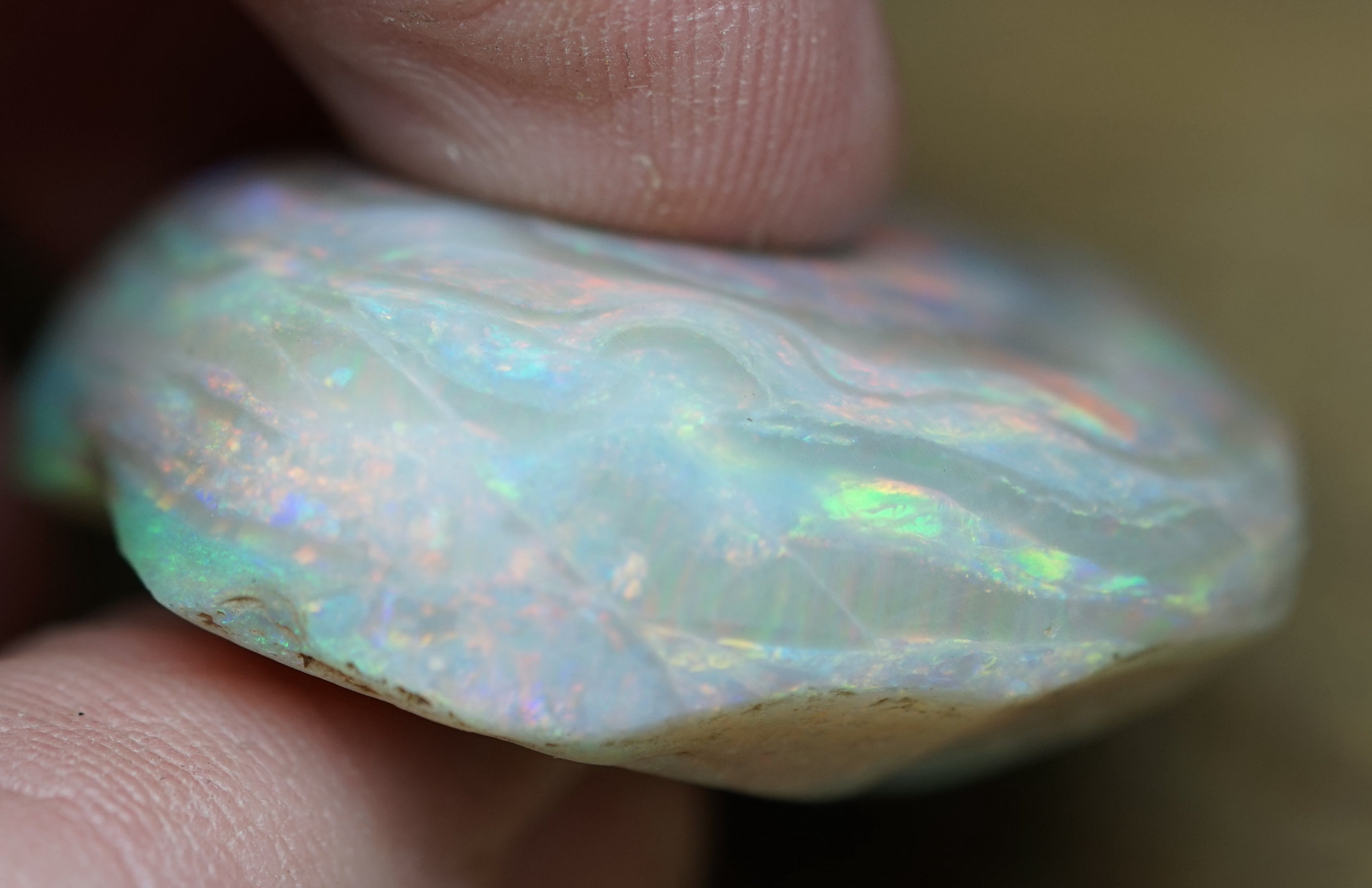 Collector Rough Mintabie Seam Opal - 155 Carats. 0011