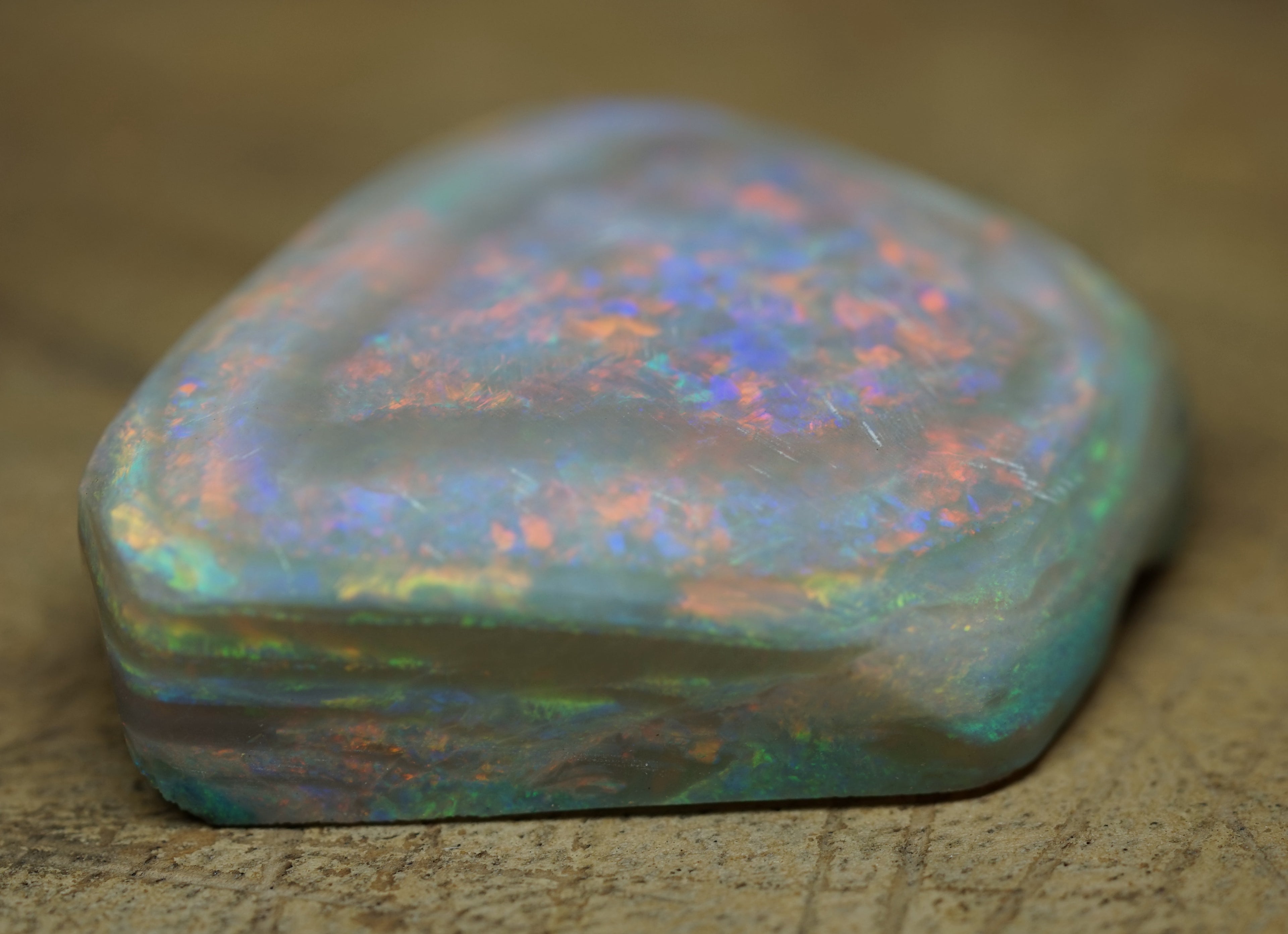 Collector Rough Mintabie Seam Opal - 155 Carats. 0011