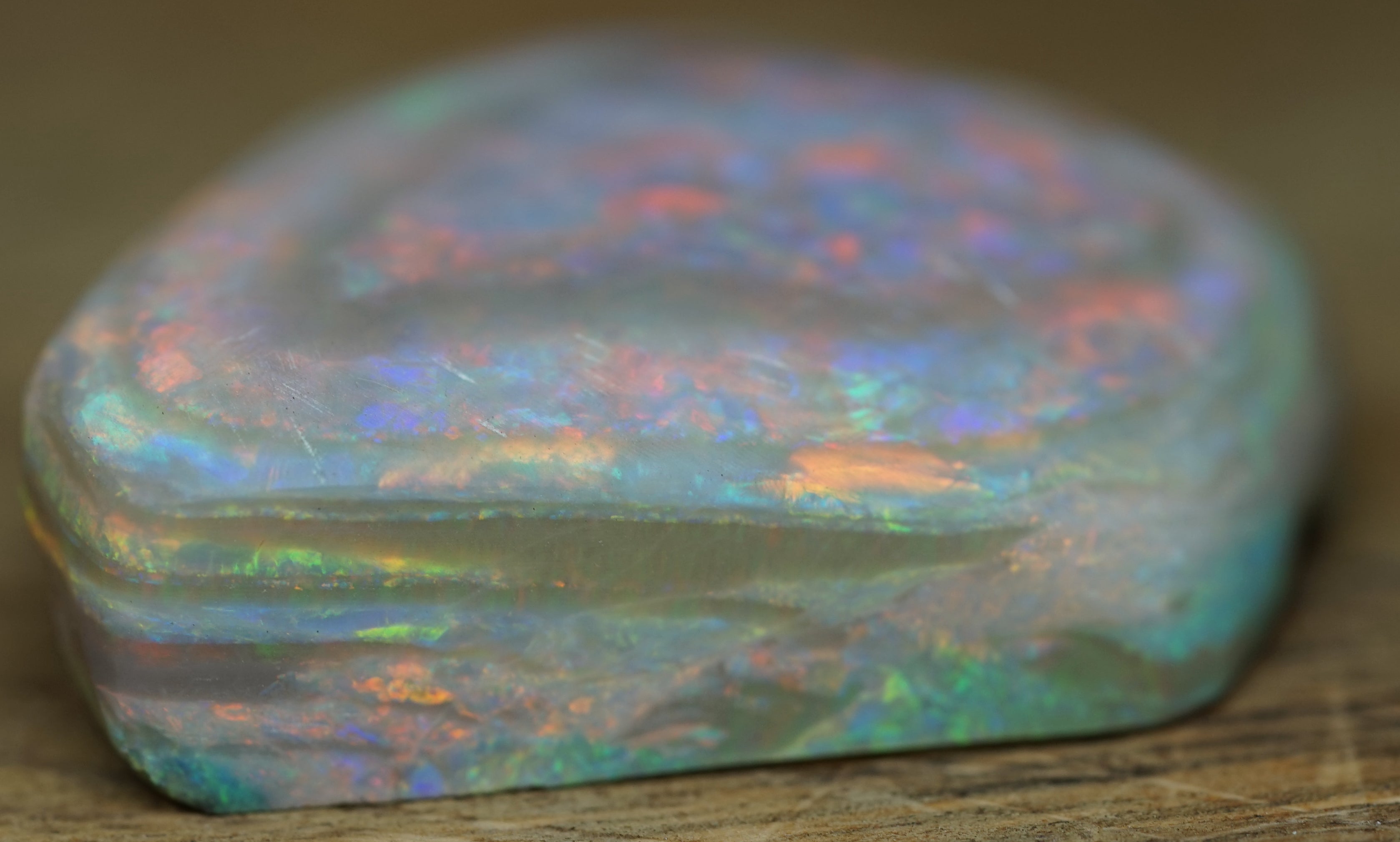 Collector Rough Mintabie Seam Opal - 155 Carats. 0011