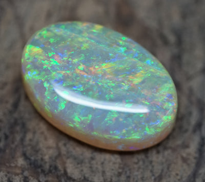 Lambina Gem Crystal oval Opal - 18.8 Carats. 0044