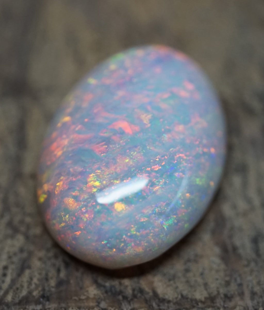 Lambina Large Oval - Pinfire 18.45 Carats. 0050