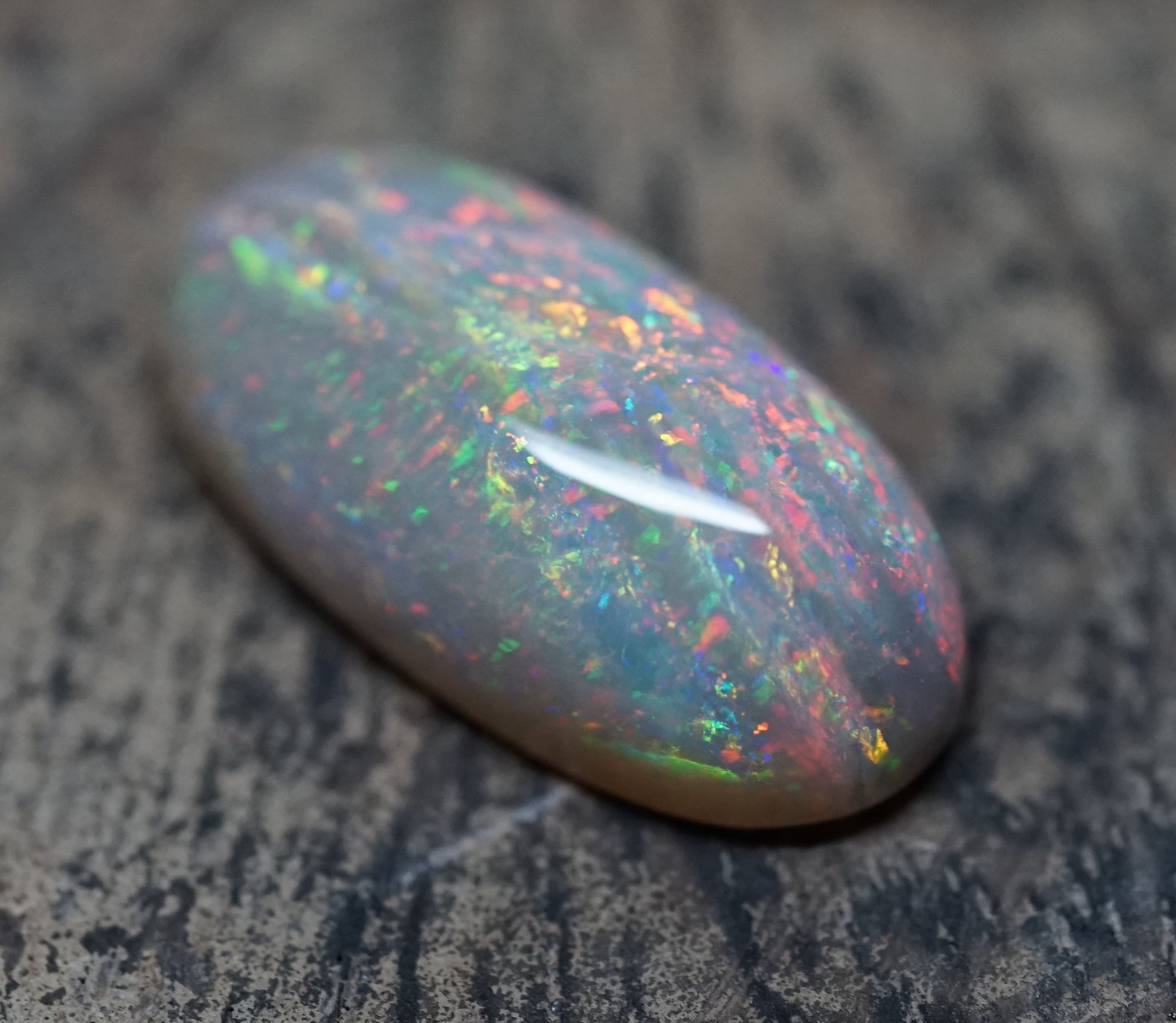 Mintabie Pendant Gem Crystal Opal - 8 Carats.0073