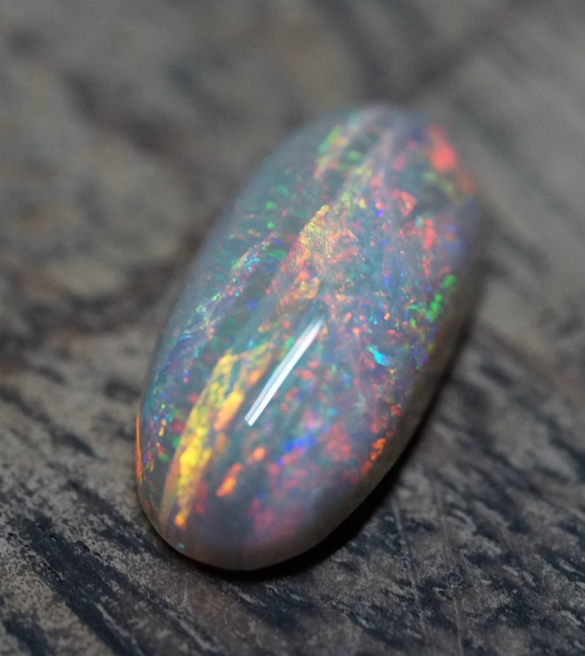 Mintabie Pendant Gem Crystal Opal - 8 Carats.0073