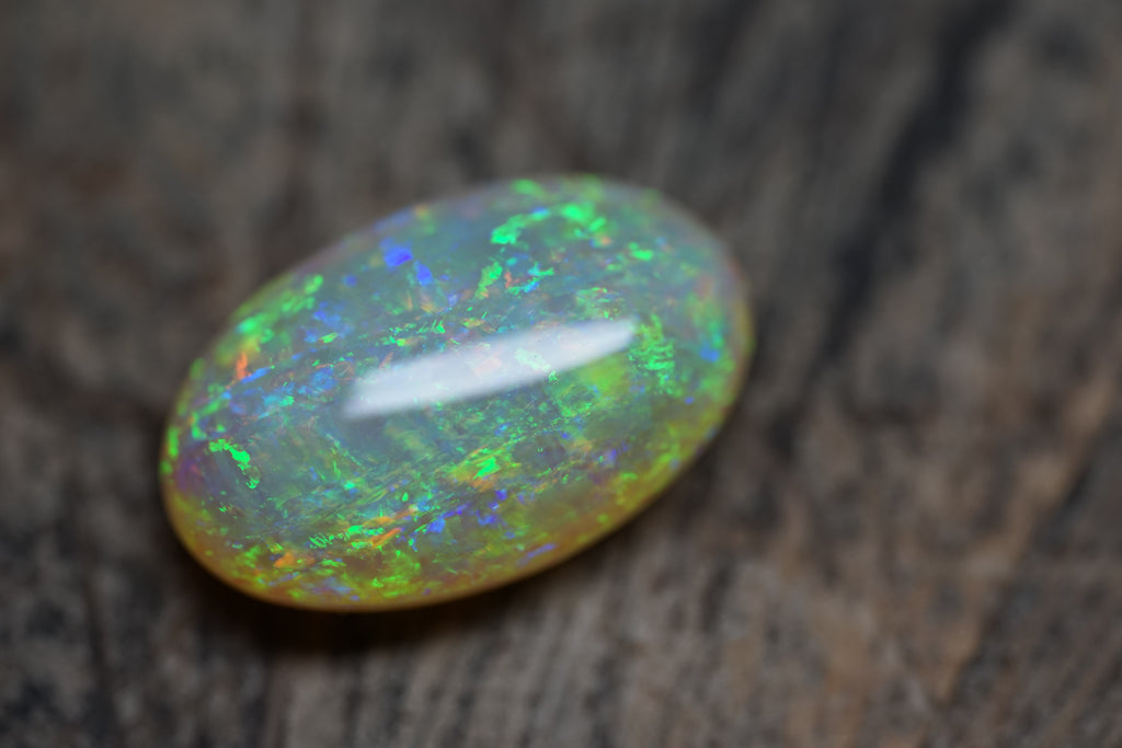 11.5 Carat Double Sided Lambina Crystal Gem Opal - 0089