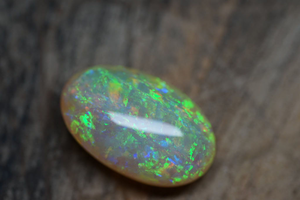 11.5 Carat Double Sided Lambina Crystal Gem Opal - 0089
