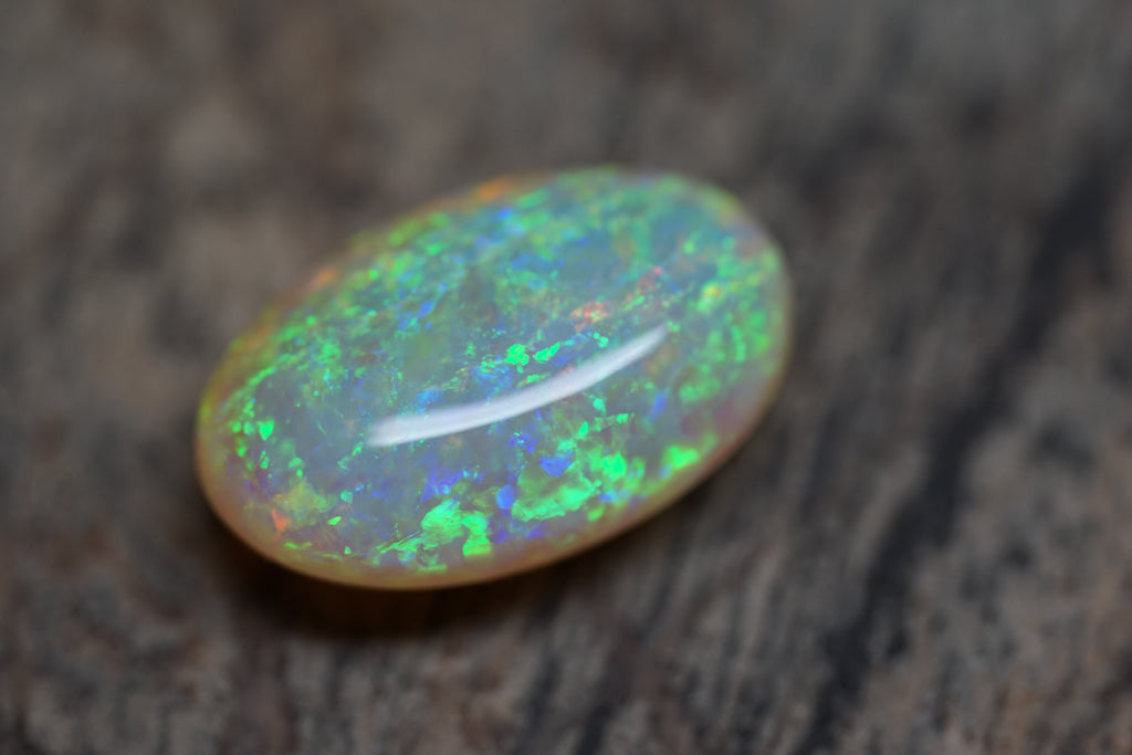 11.5 Carat Double Sided Lambina Crystal Gem Opal - 0089