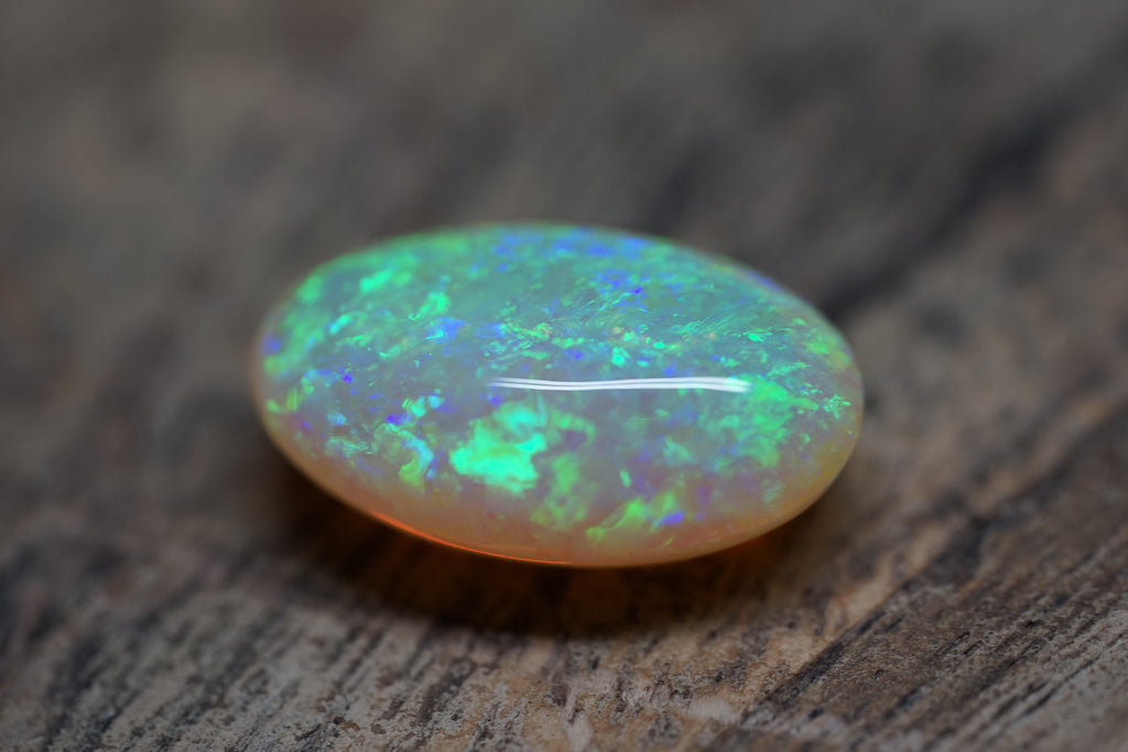 11.5 Carat Double Sided Lambina Crystal Gem Opal - 0089