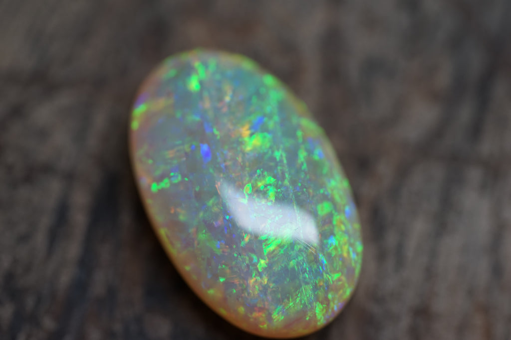 15 Carat Double Sided Gem Lambina Crystal Opal - 0091