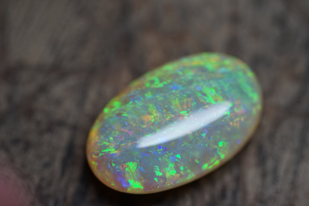 15 Carat Double Sided Gem Lambina Crystal Opal - 0091