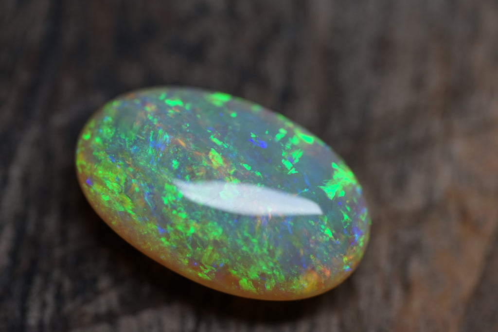 15 Carat Double Sided Gem Lambina Crystal Opal - 0091
