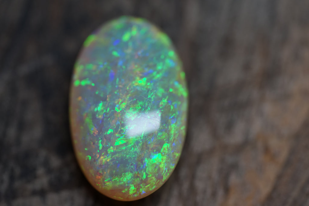 15 Carat Double Sided Gem Lambina Crystal Opal - 0091