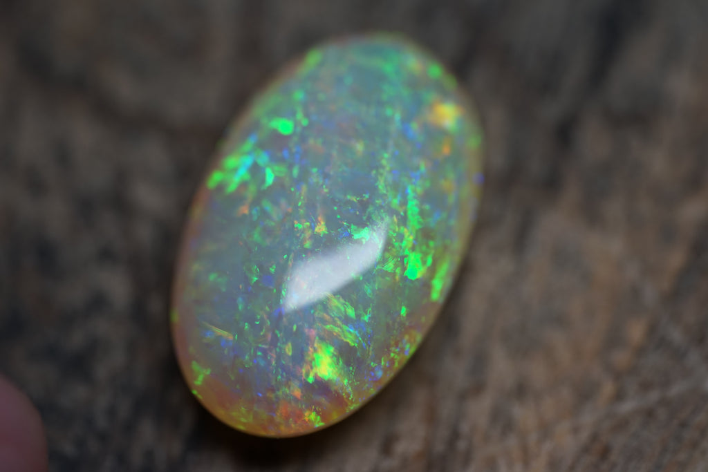 15 Carat Double Sided Gem Lambina Crystal Opal - 0091