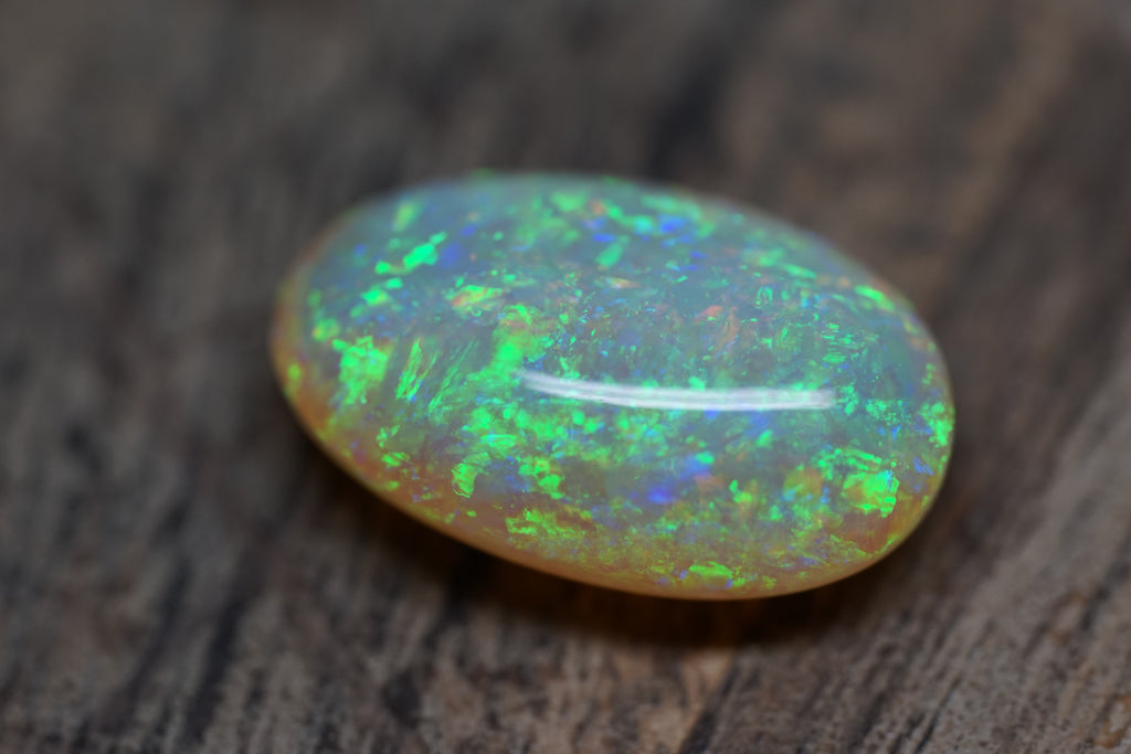 15 Carat Double Sided Gem Lambina Crystal Opal - 0091