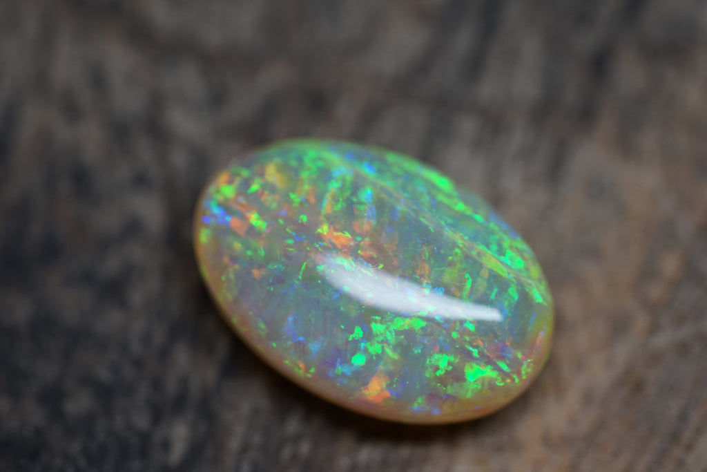 11.9 Carat Bright Double Sided Gem Opal - 0093