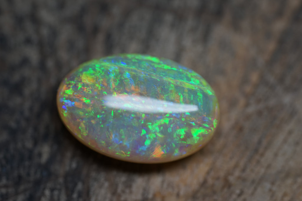 11.9 Carat Bright Double Sided Gem Opal - 0093