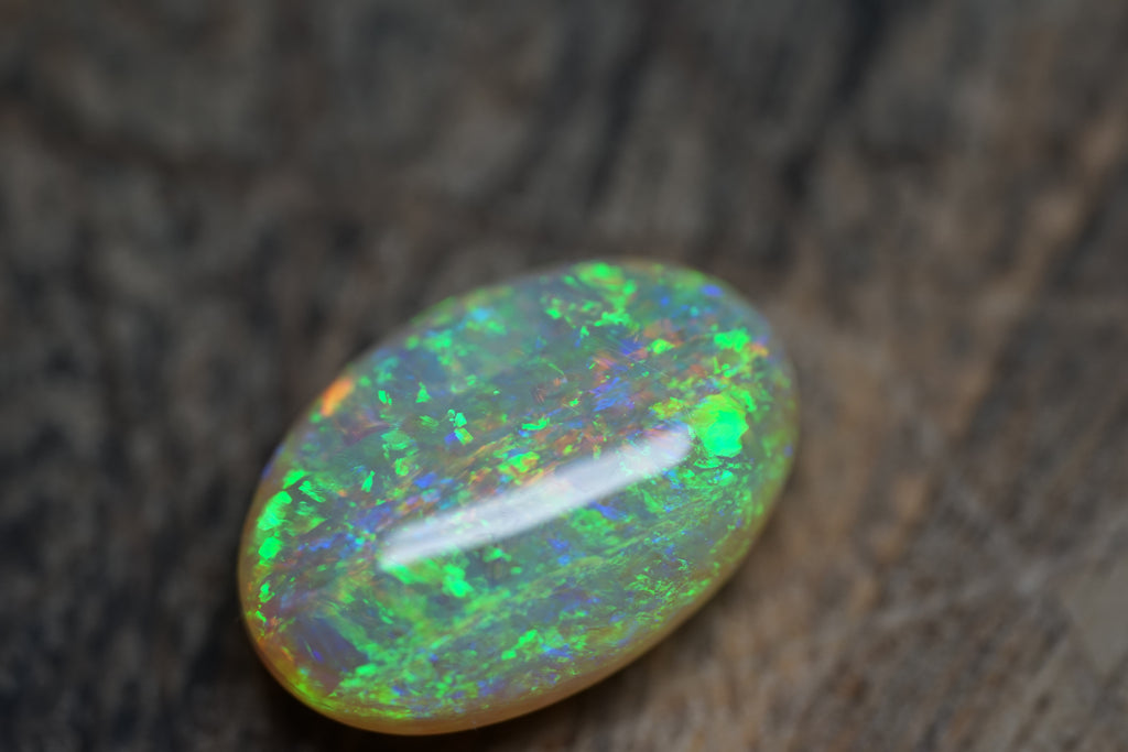 11.9 Carat Bright Double Sided Gem Opal - 0093