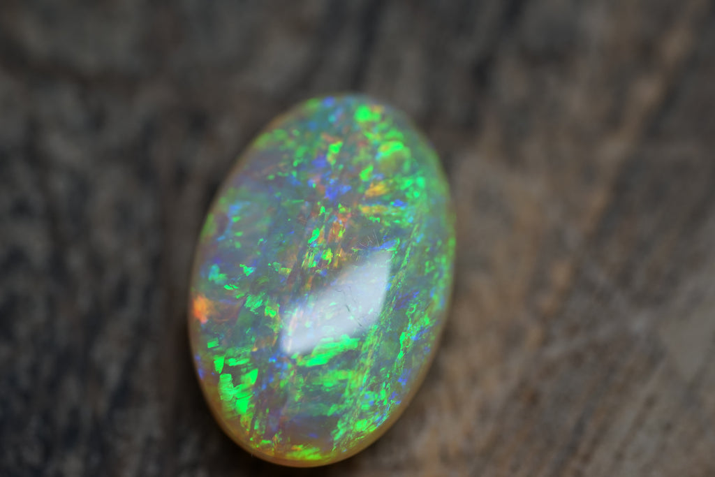 11.9 Carat Bright Double Sided Gem Opal - 0093