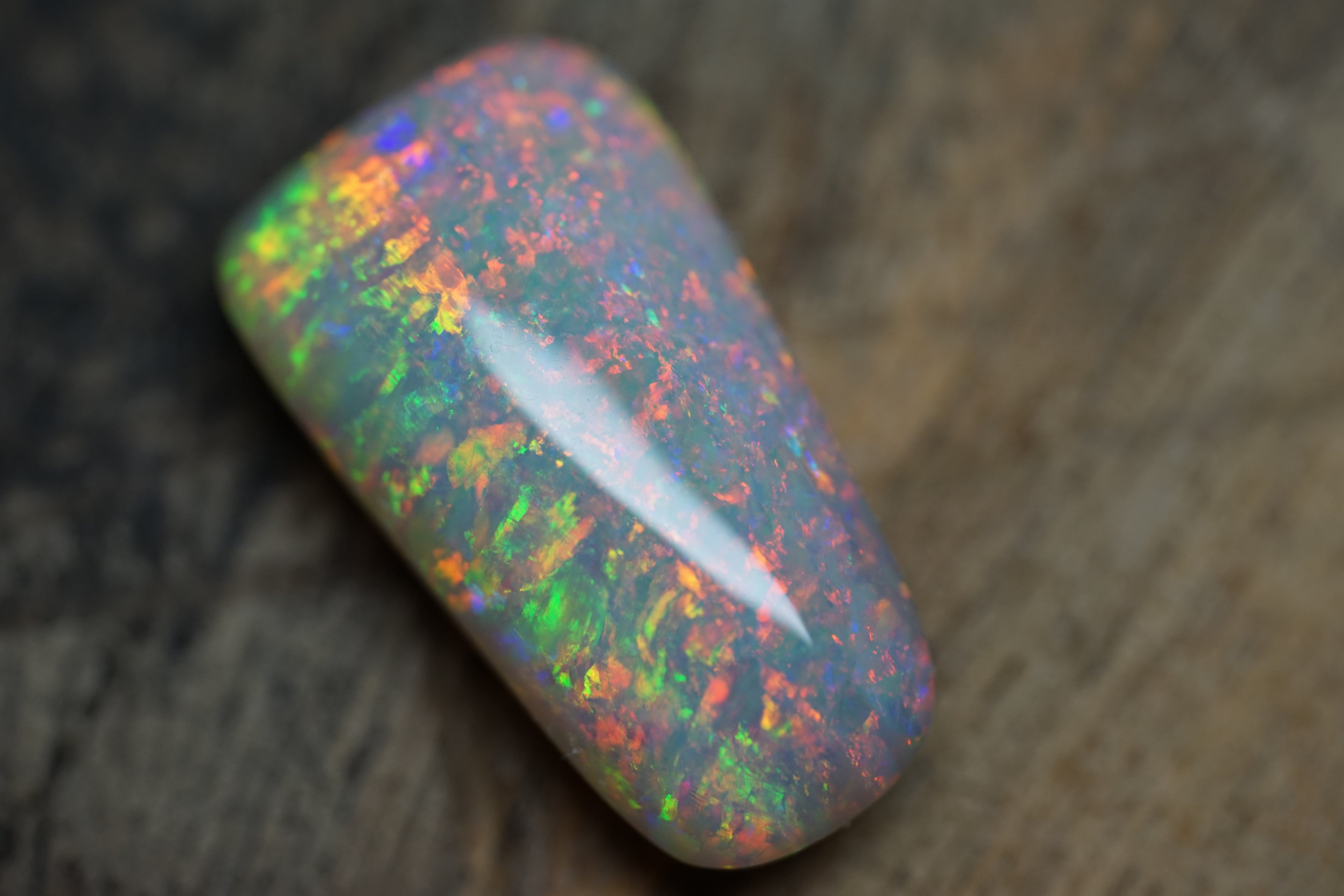 22 Carat Double Sided Gem Lambina Pendant Stone - 0094