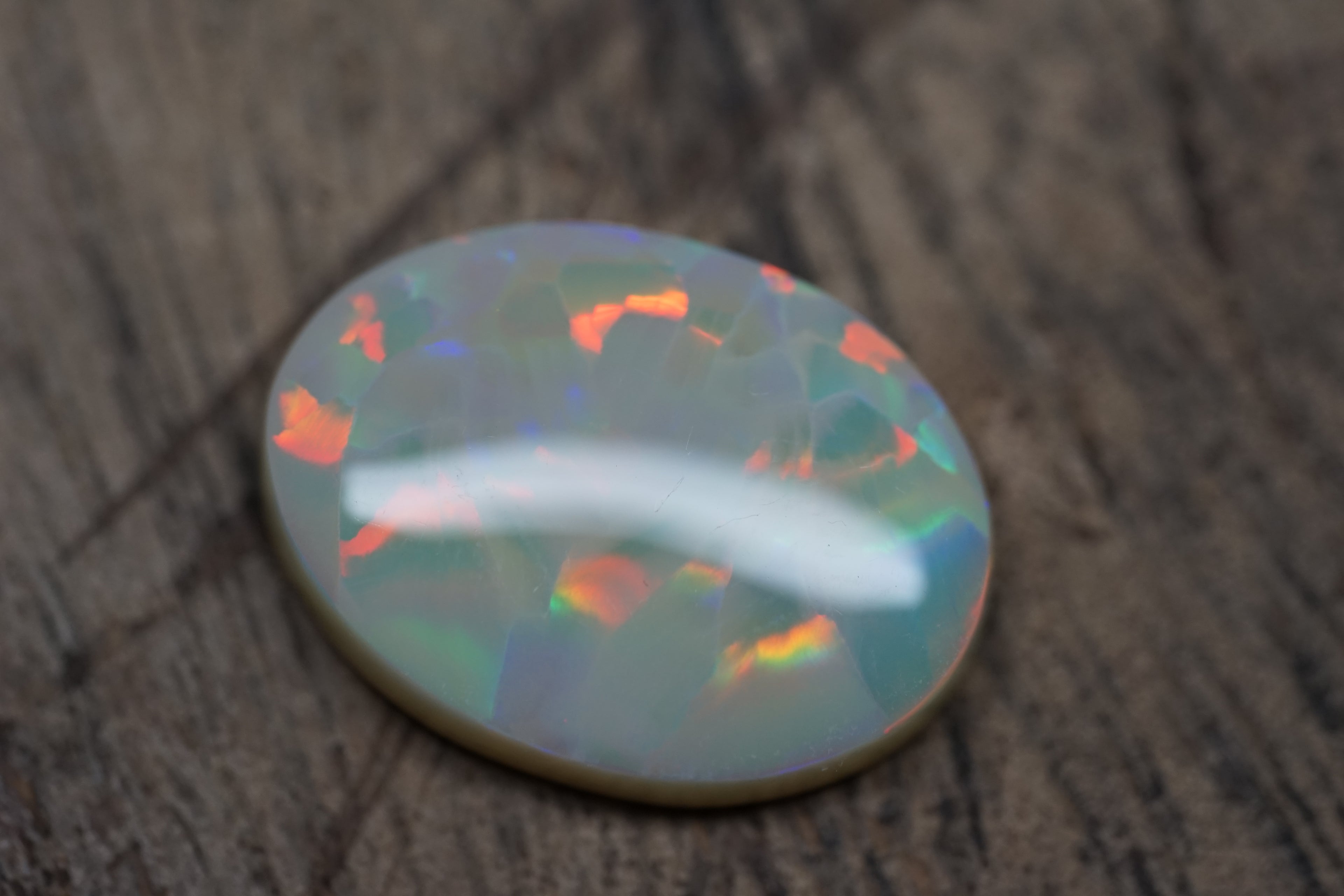 Lightning Ridge Oval Pendant Stone - 10.5 Carats. 0056