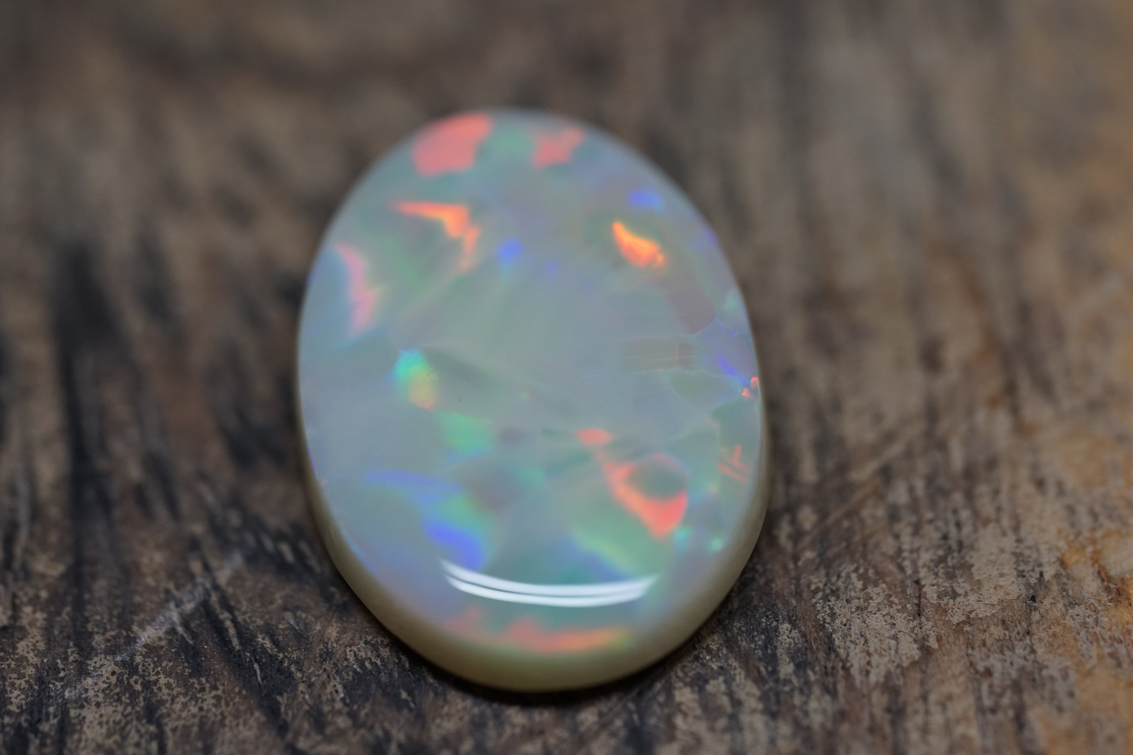 Lightning Ridge Oval Pendant Stone - 10.5 Carats. 0056