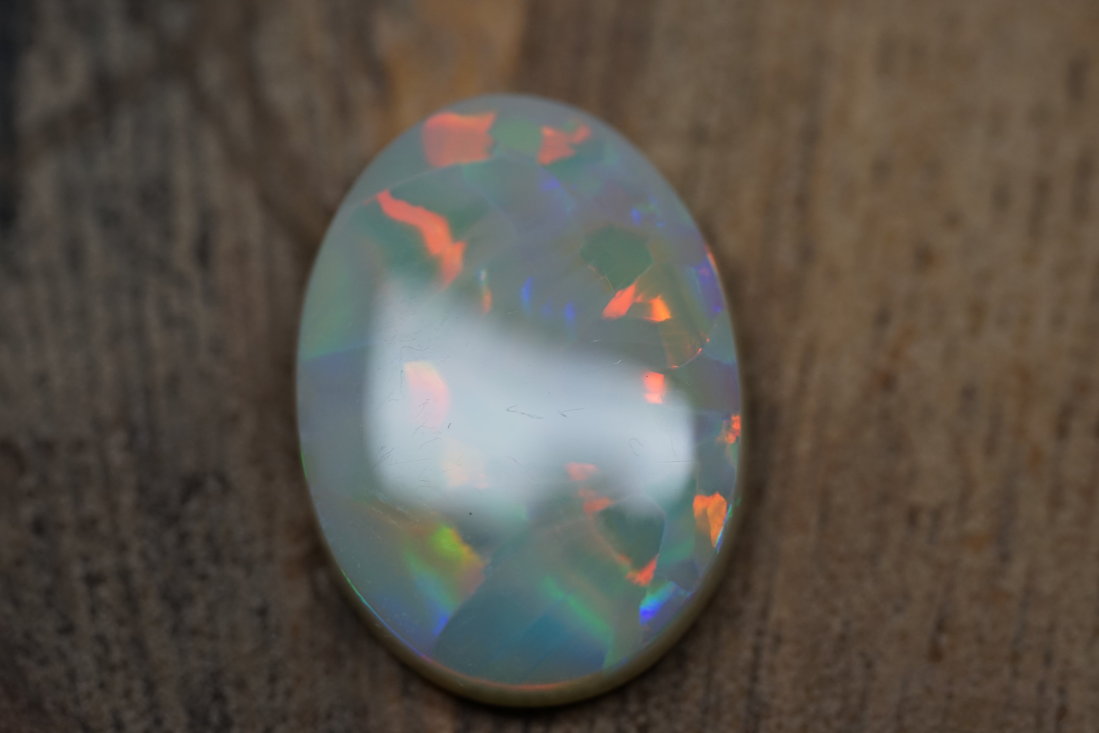 Lightning Ridge Oval Pendant Stone - 10.5 Carats. 0056