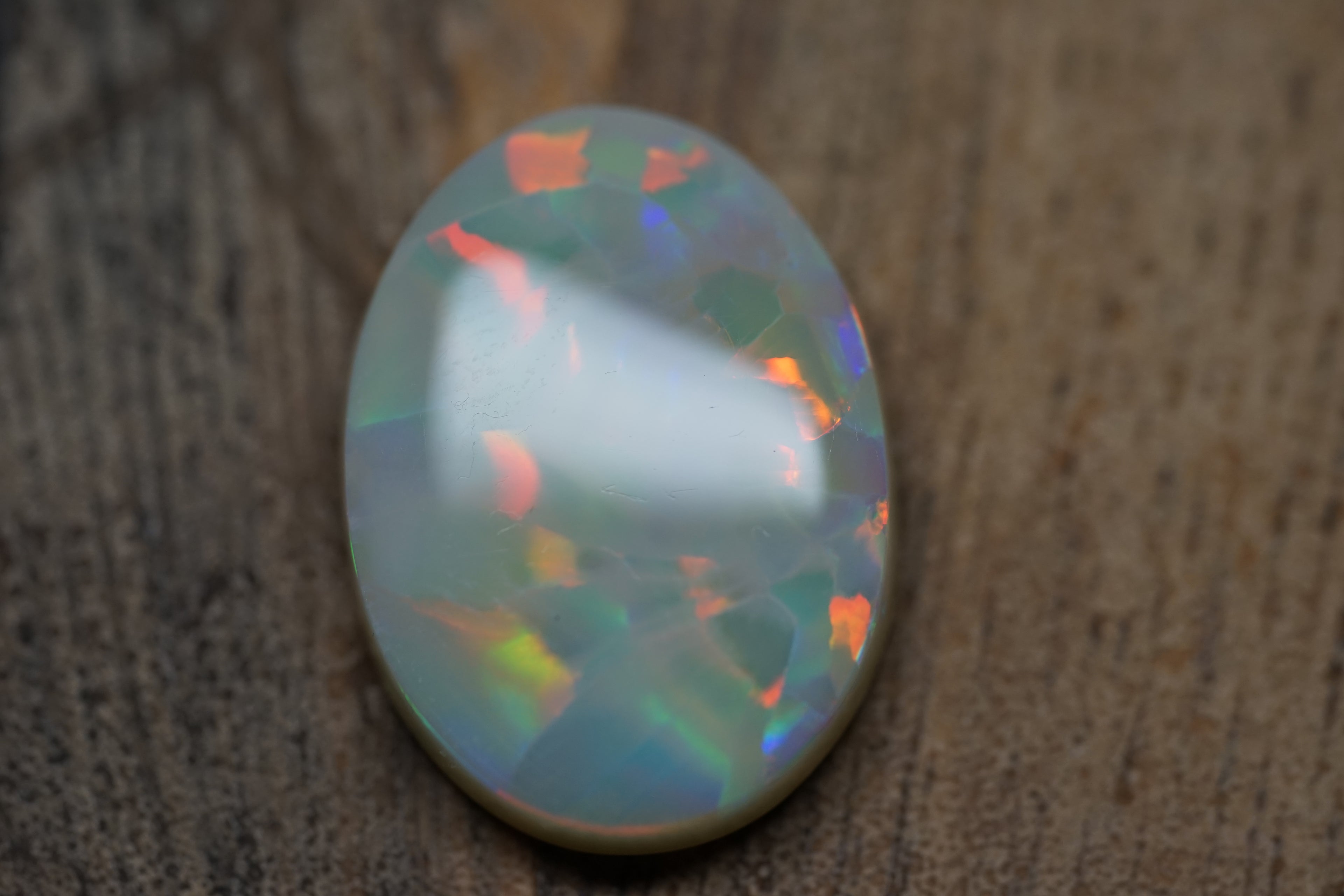 Lightning Ridge Oval Pendant Stone - 10.5 Carats. 0056
