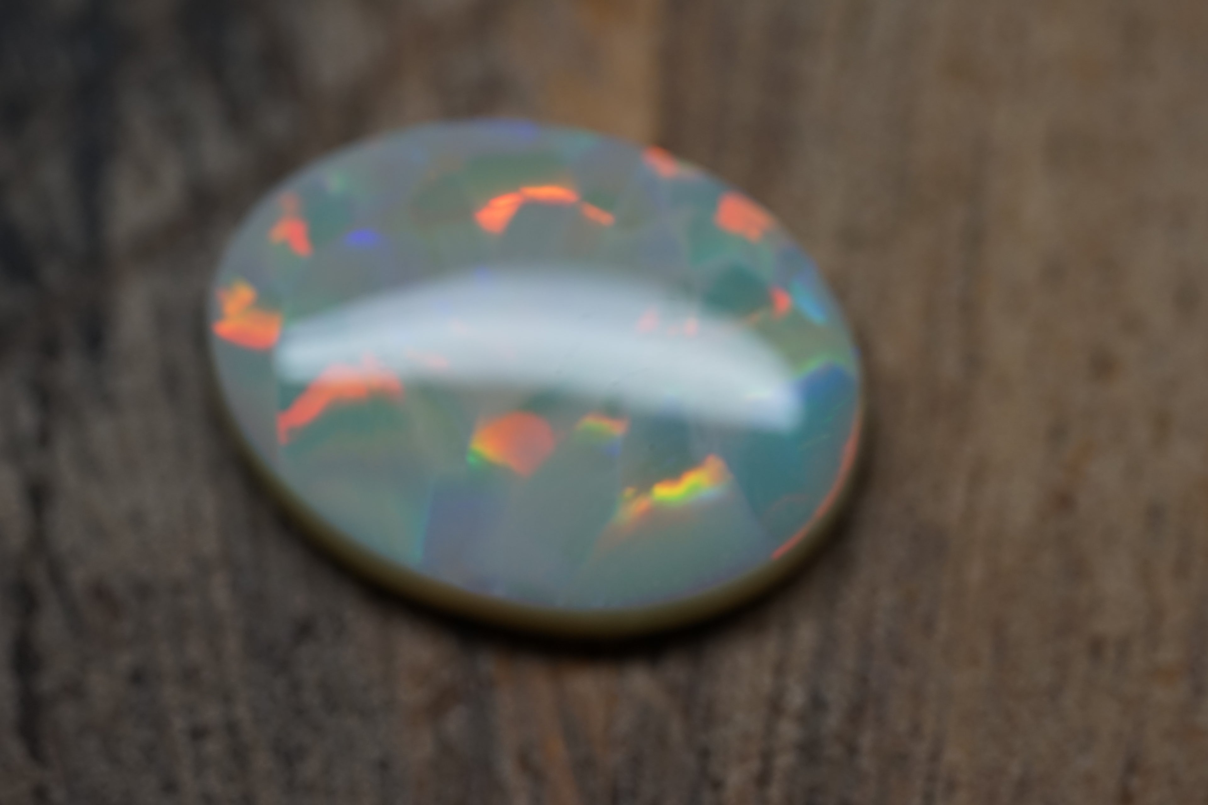 Lightning Ridge Oval Pendant Stone - 10.5 Carats. 0056