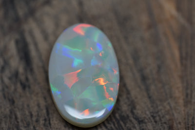 Lightning Ridge Grey Base - Harlequin Pattern 8.7 Carats 0098