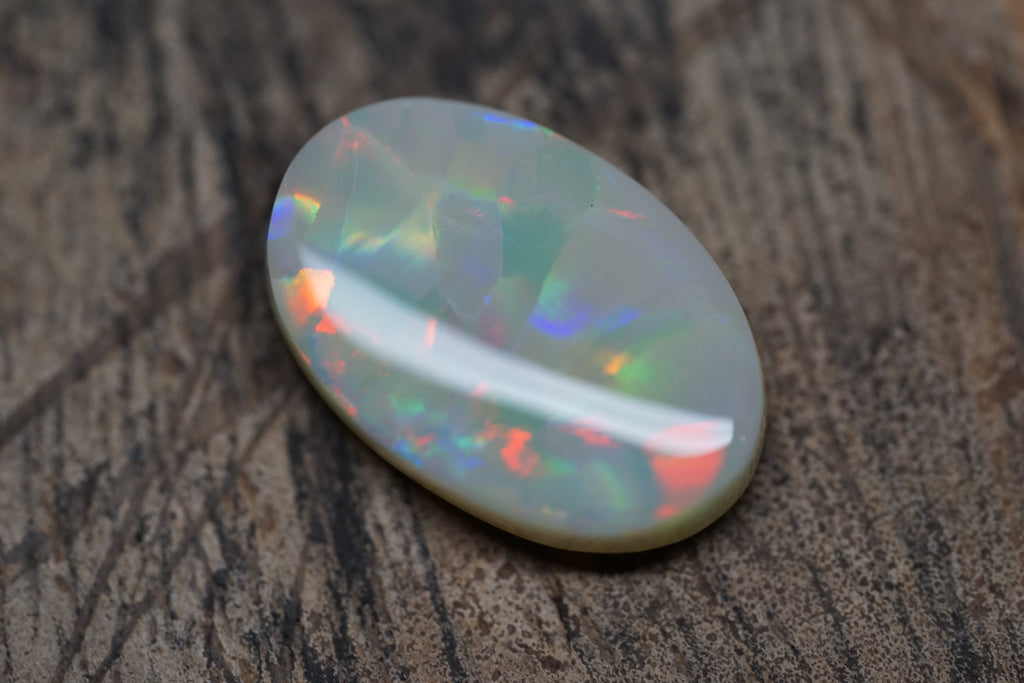 Lightning Ridge Grey Base - Harlequin Pattern 8.7 Carats 0098