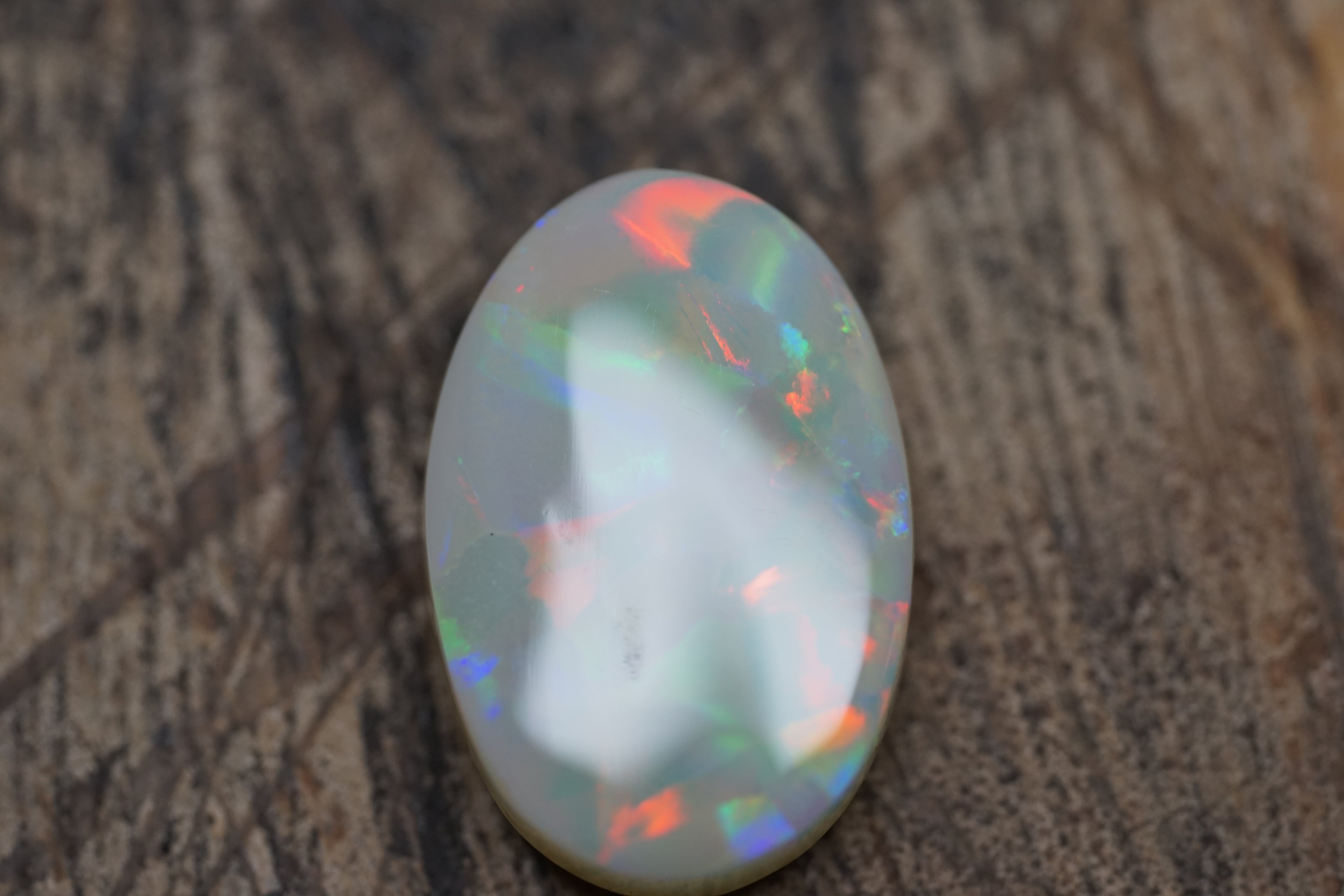 Lightning Ridge Grey Base - Harlequin Pattern 8.7 Carats 0098