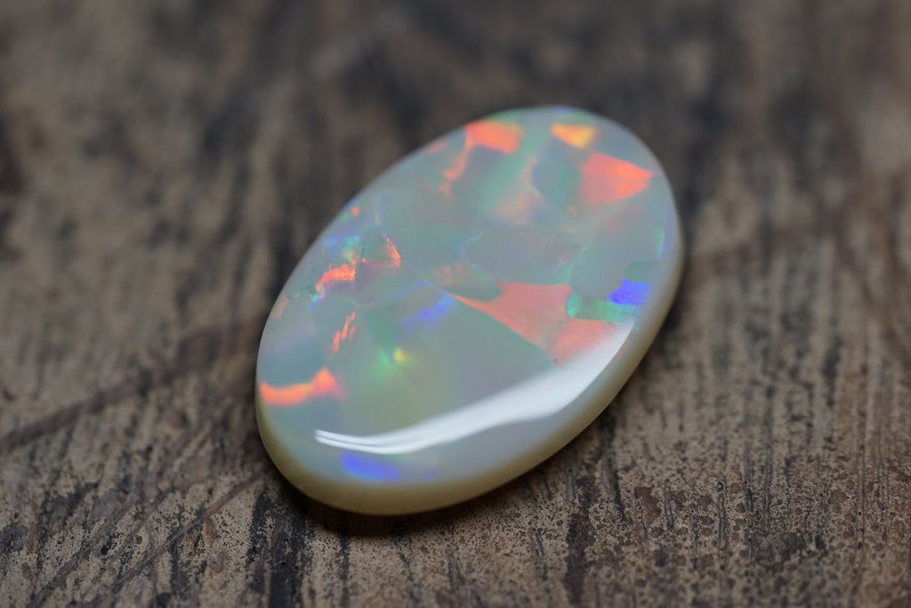 Lightning Ridge Grey Base - Harlequin Pattern 8.7 Carats 0098