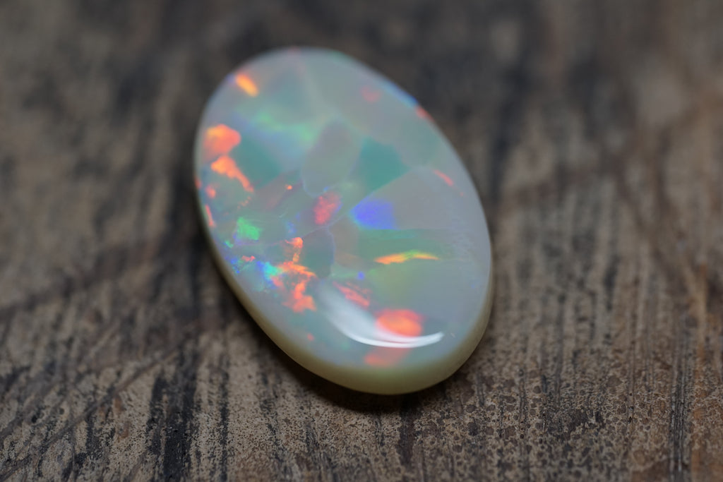 Lightning Ridge Grey Base - Harlequin Pattern 8.7 Carats 0098