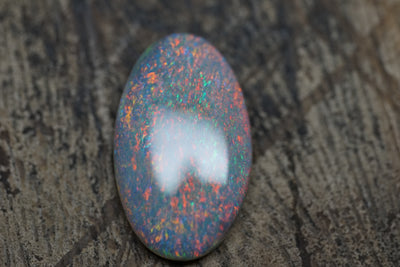 Mintabie Red Oval - 6.4 Carats. 0075