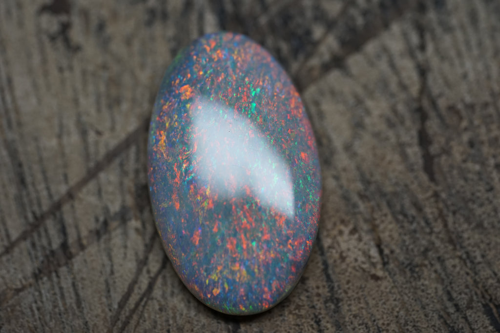 Mintabie Red Oval - 6.4 Carats. 0075