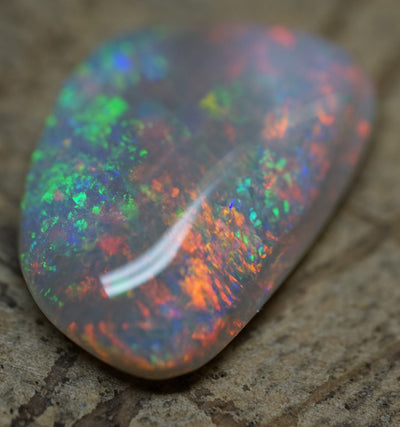 Mintabie Freeform Pendant Gem Opal - 6.7 Carats. 0067