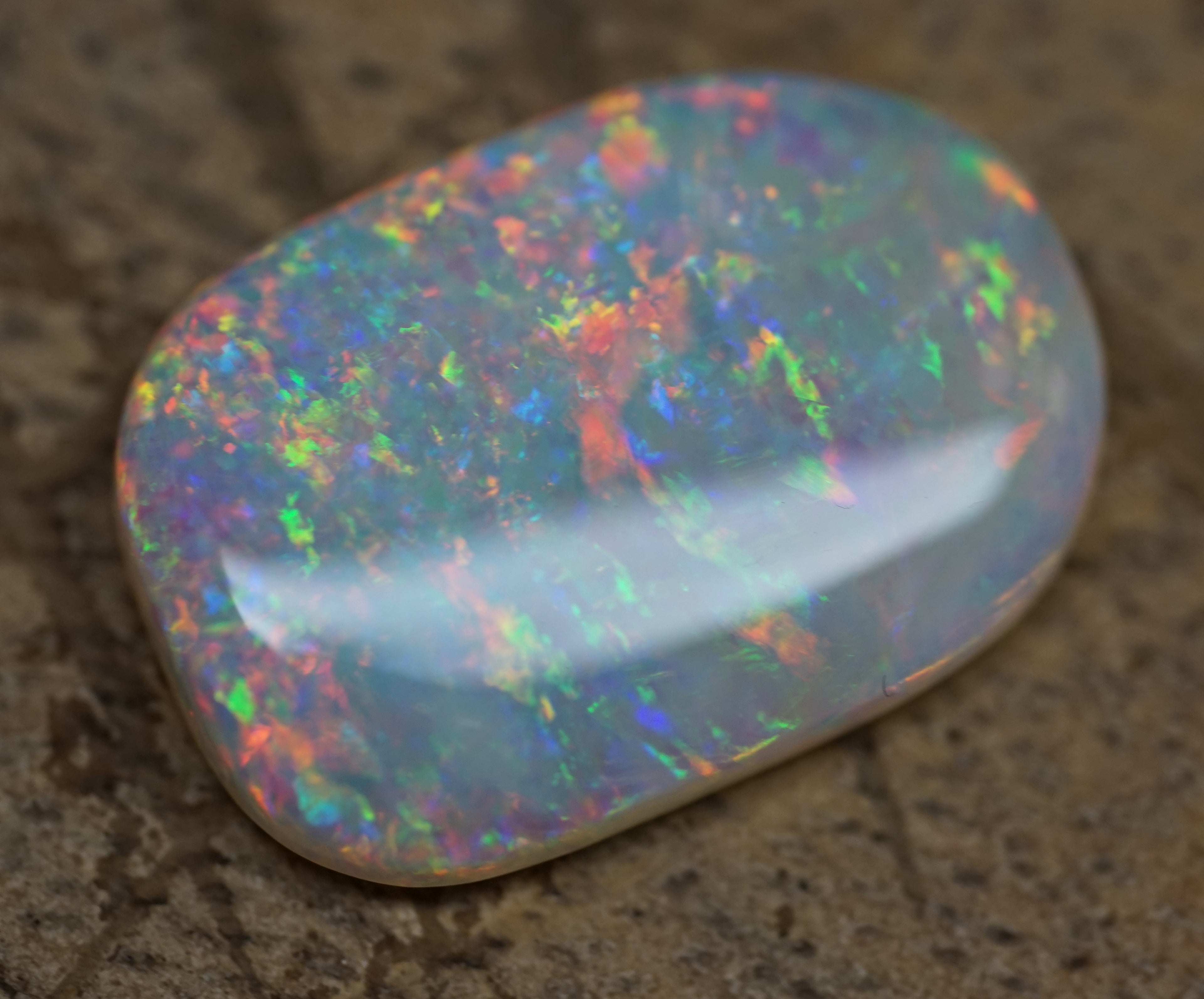 Coober Pedy Crystal Freeform - 7.4 Carats. 0018