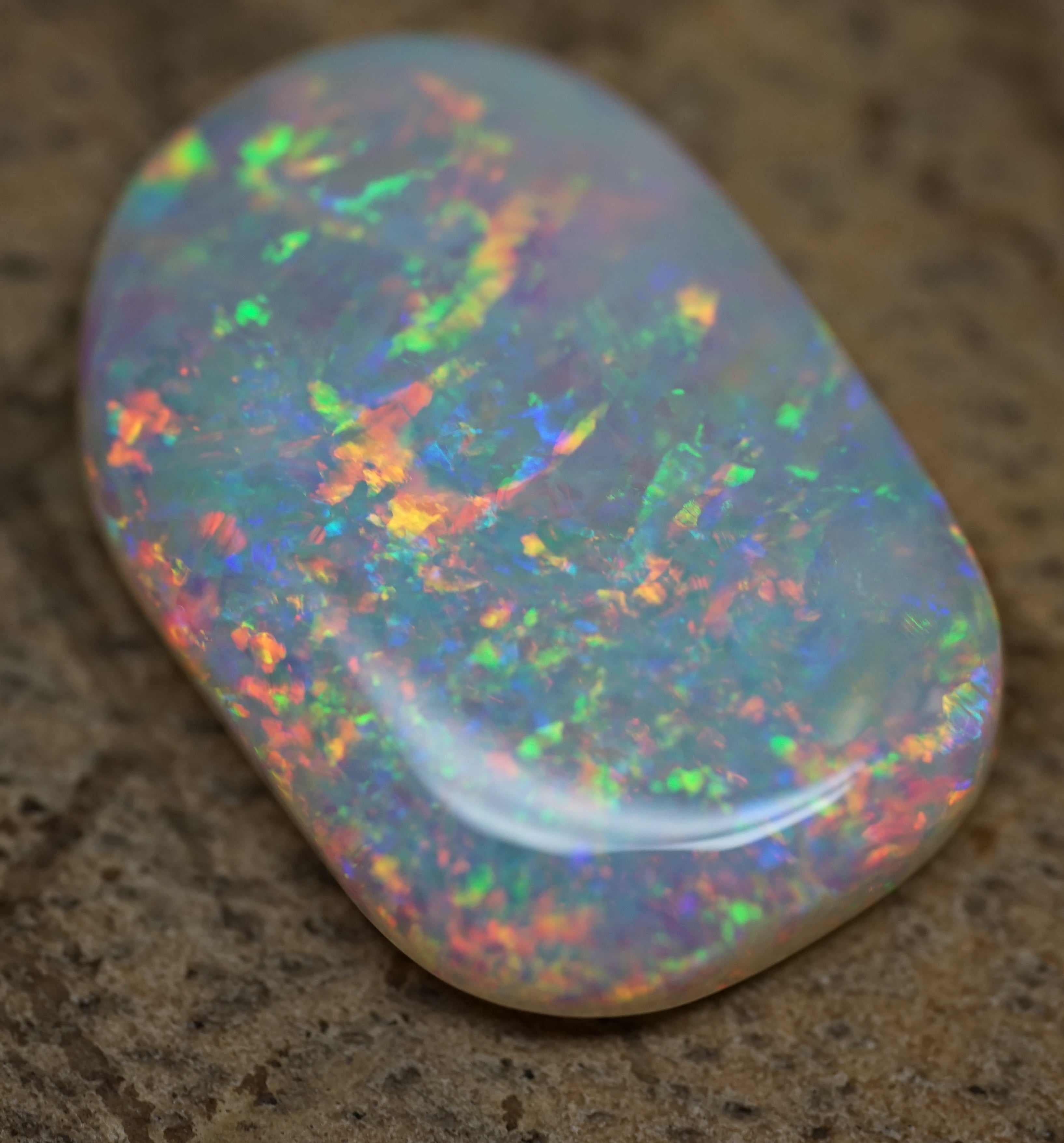 Coober Pedy Crystal Freeform - 7.4 Carats. 0018