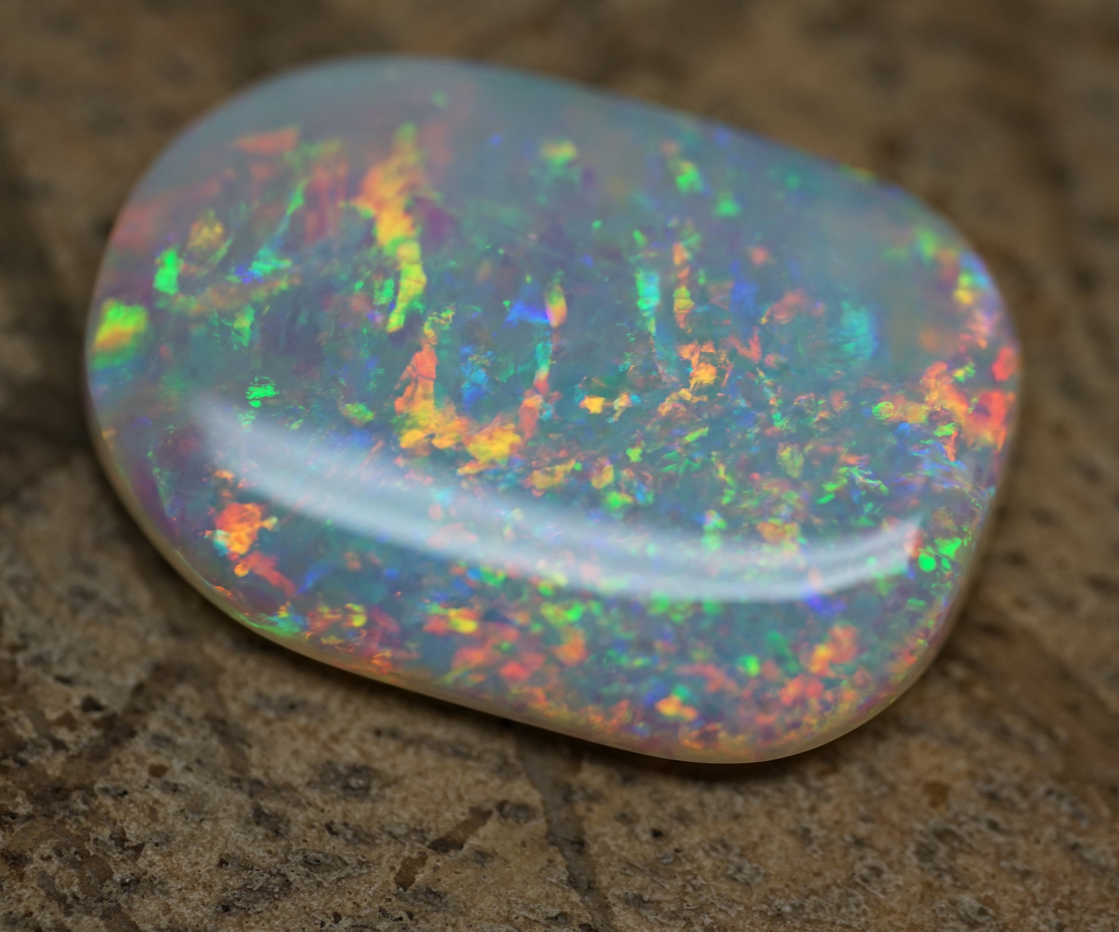Coober Pedy Crystal Freeform - 7.4 Carats. 0018