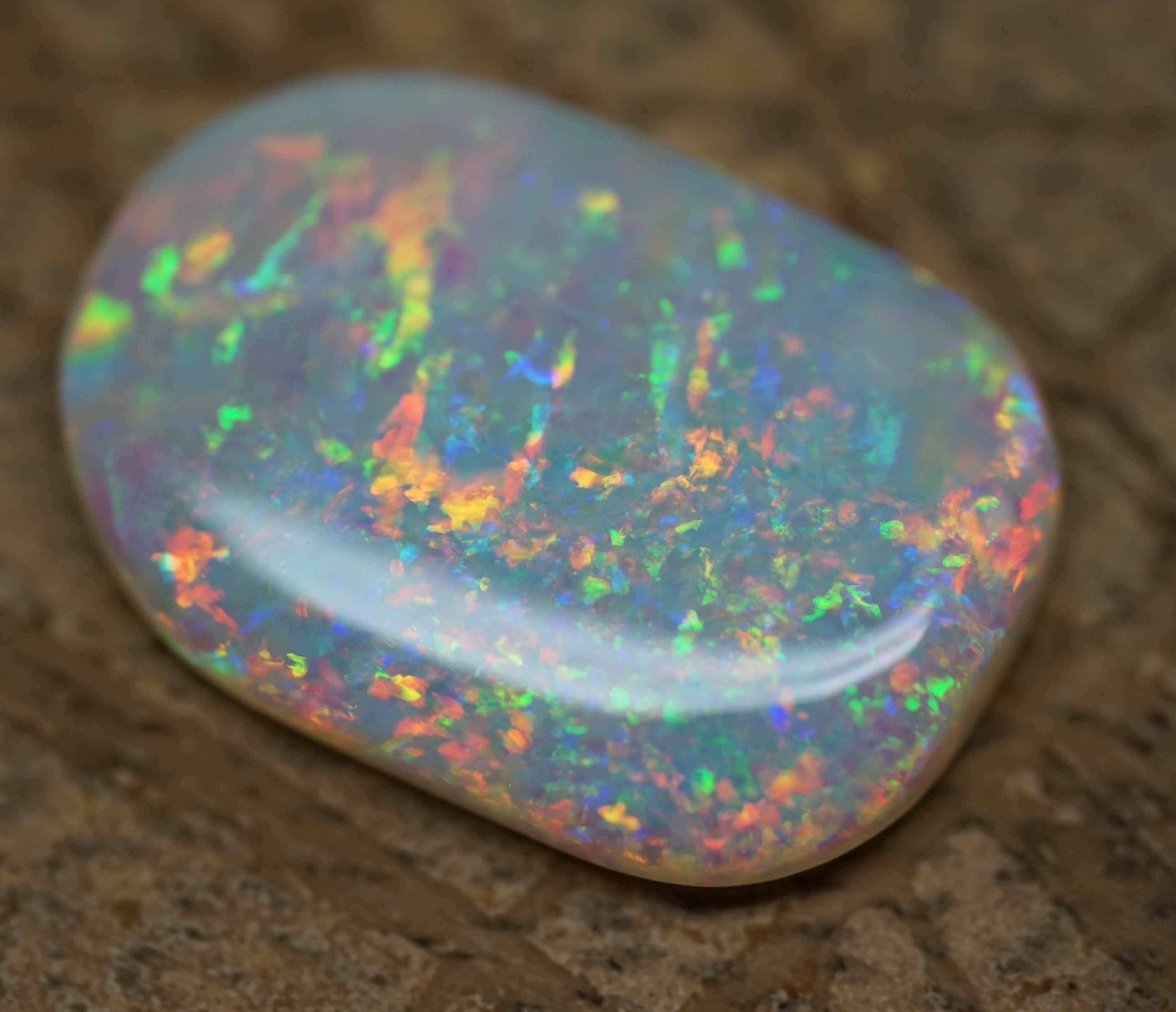 Coober Pedy Crystal Freeform - 7.4 Carats. 0018