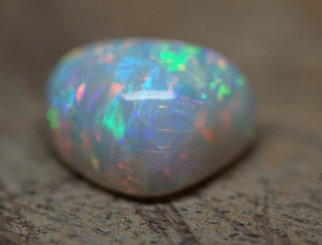 High Dome Multi-Colour Striated Freeform 5.4 Carats. 0037