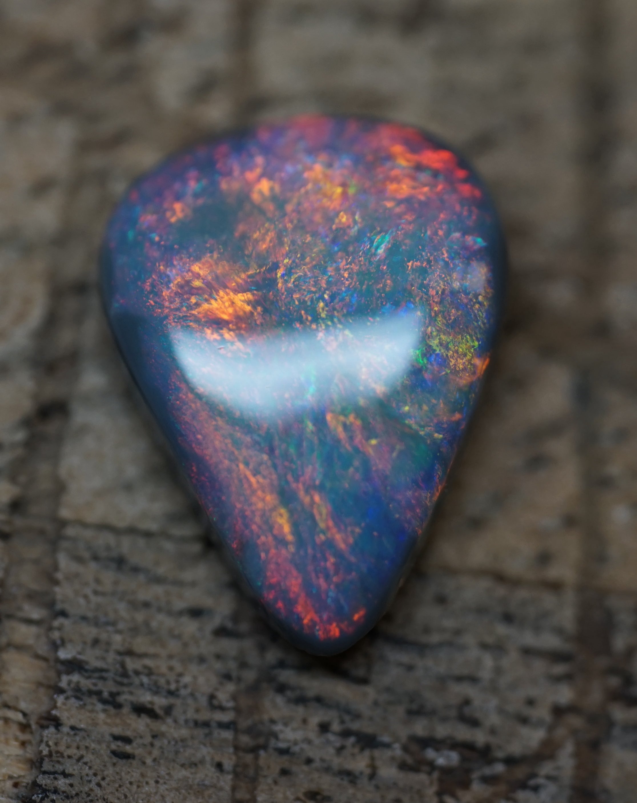 Lightning Ridge Black Opal - 1.8 Carats. 0053