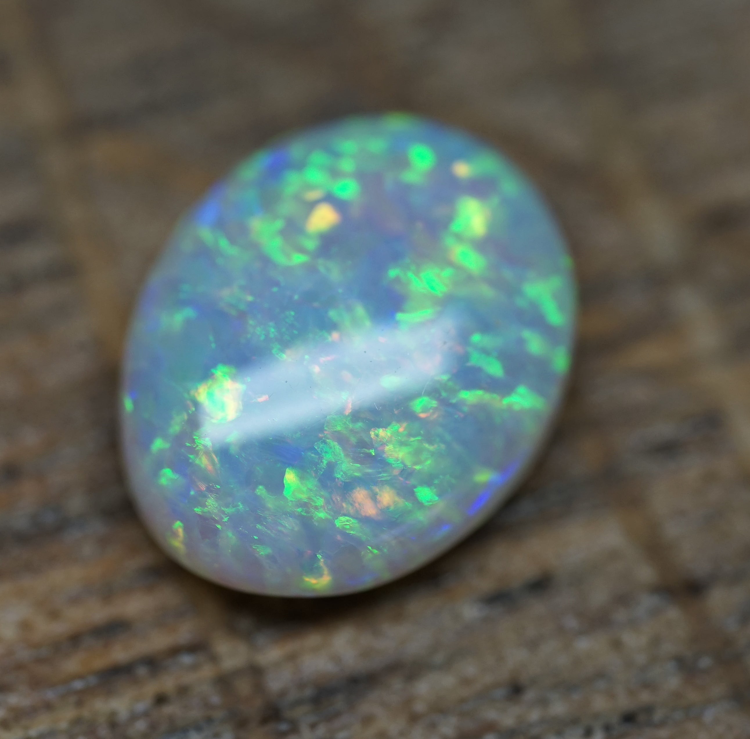 Coober Pedy Crystal Opal - 2.3 Carats. 0019