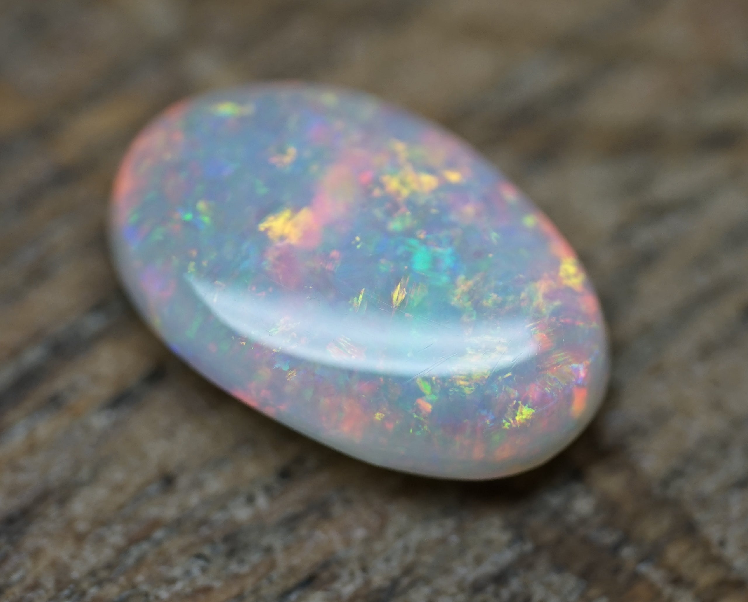 Mintabie Multi-colour Crystal Opal - 1.7 Carats. 0070