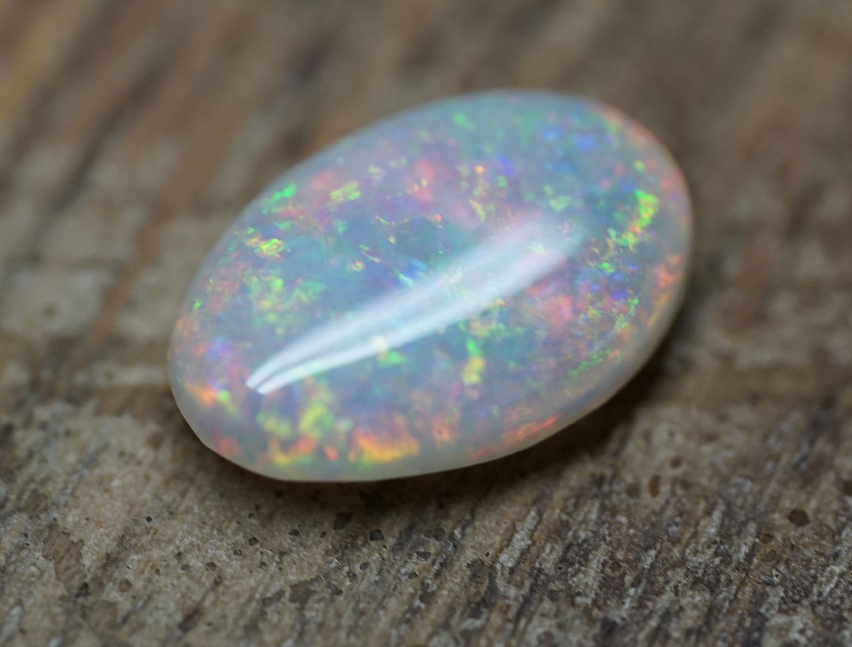 Mintabie Multi-colour Crystal Opal - 1.7 Carats. 0070