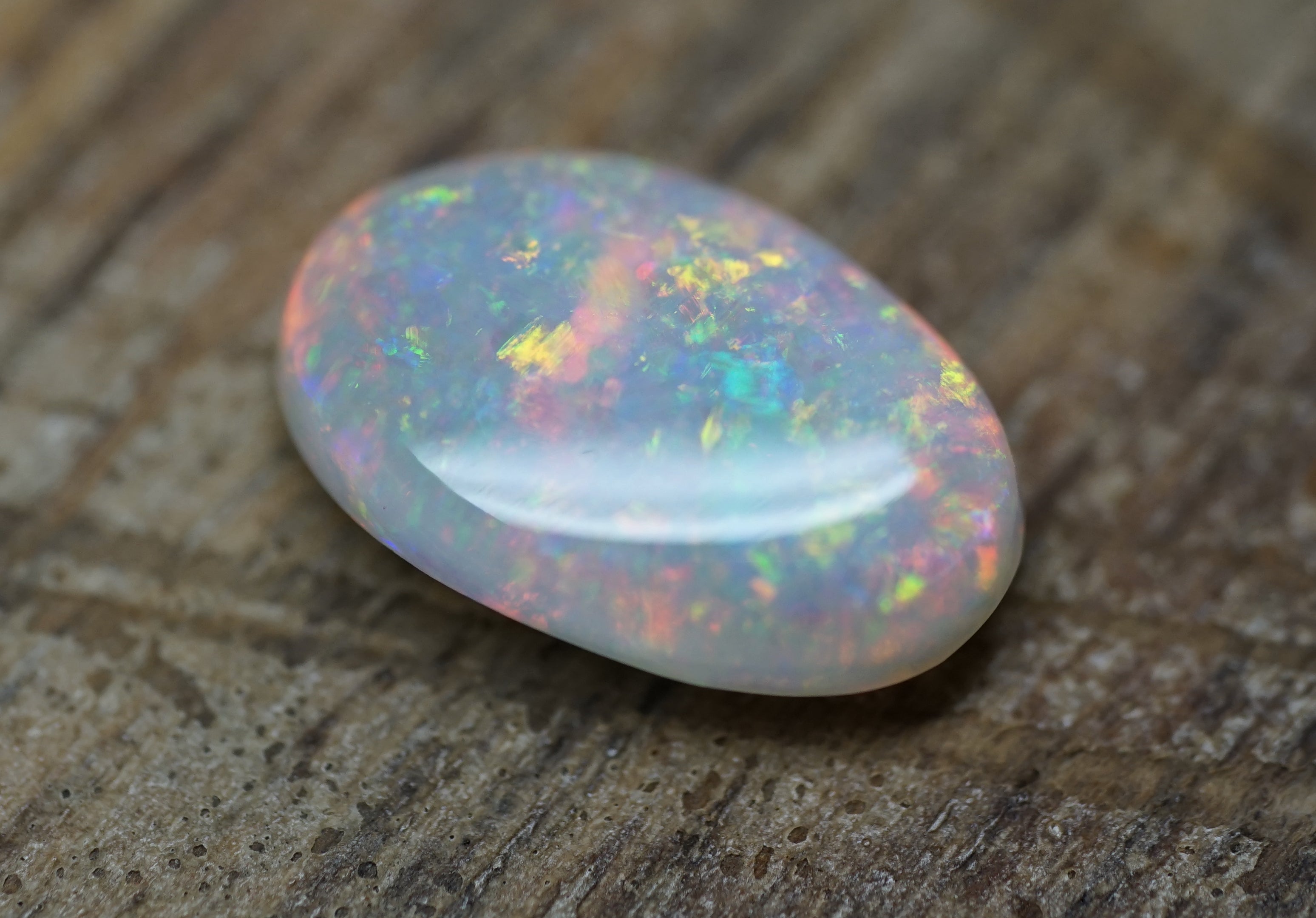 Mintabie Multi-colour Crystal Opal - 1.7 Carats. 0070
