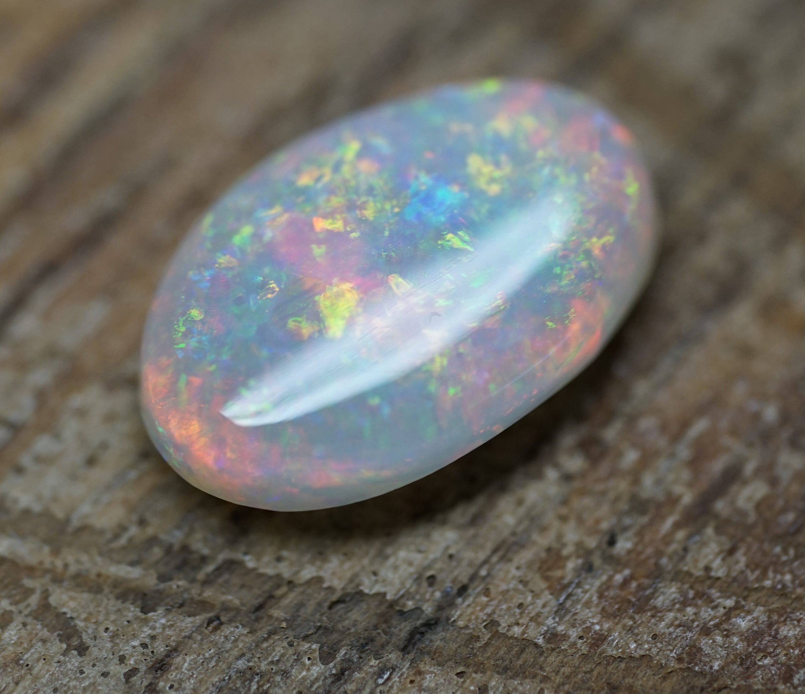 Mintabie Multi-colour Crystal Opal - 1.7 Carats. 0070