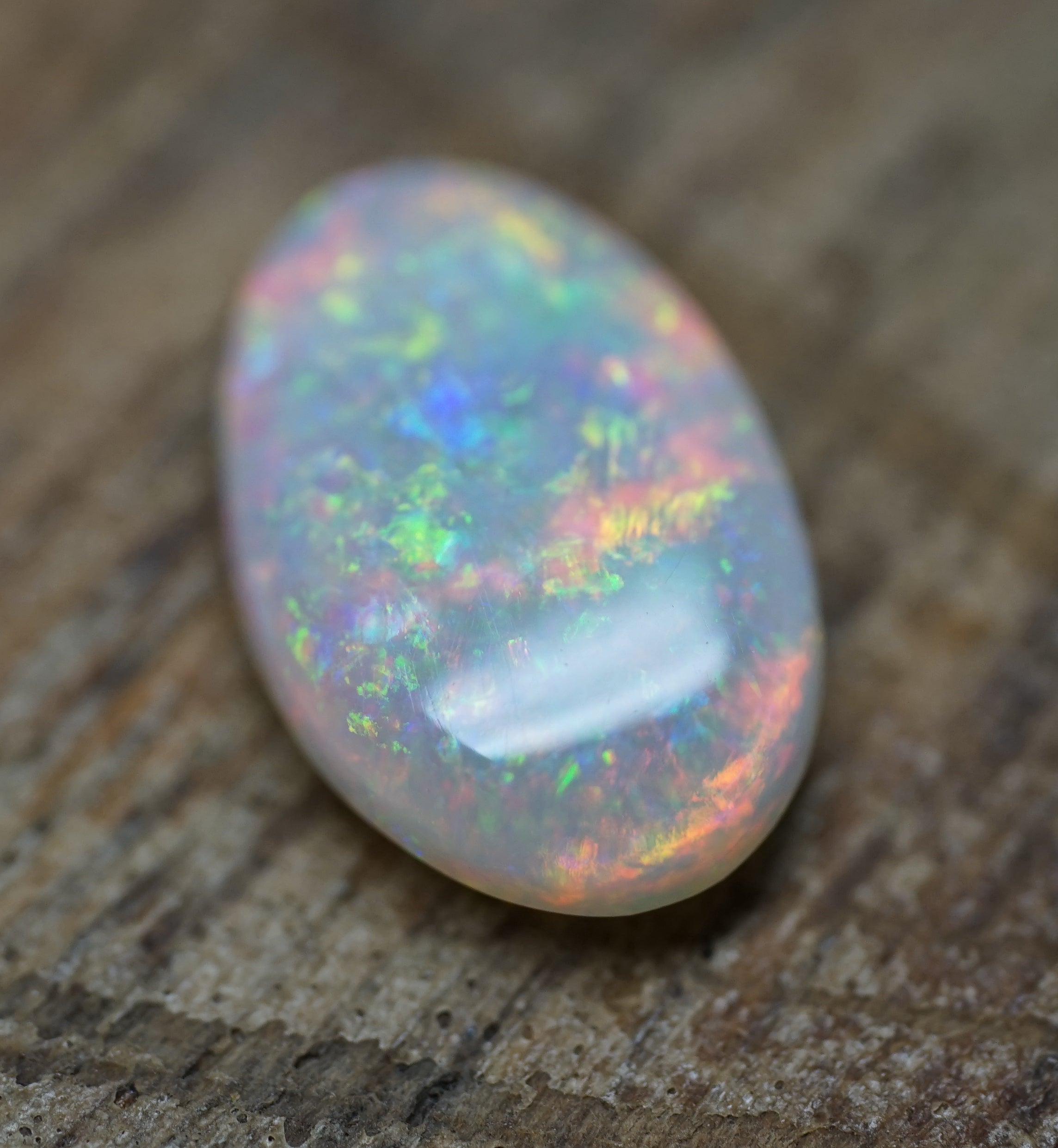 Mintabie Multi-colour Crystal Opal - 1.7 Carats. 0070